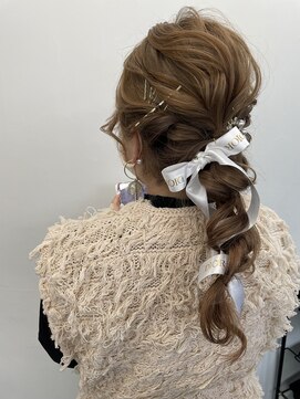 シア(sia) ゆるくかわいいリボン編みおろしセット♪