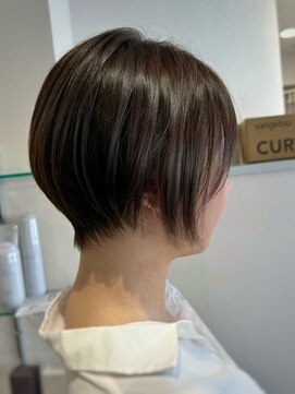 アントワープトーキョー(antwerp TOKYO) 30代40代大人の丸みショートカット髪質改善根元パーマ白髪染め