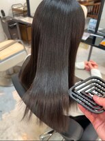 オルメント 天満 南森町(ORL'MENT)&nbsp;30代40代髪質改善ココアブラウン艶感ストレート透明感赤み消し