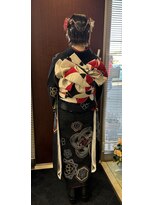 一百合 成人式 着付&ヘアセット