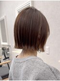 切りっぱなしボブ