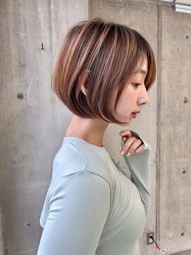 ロンドブルーム 天神大名店(Lond Bloom) 大人美人ショート/ショートカット/髪質改善/白髪ぼかし/30代40代