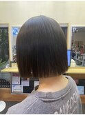 ぱっつんボブ