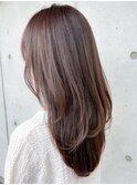 艶感サイドバング前髪美髪ナチュラルカールモテ髪#512f0503