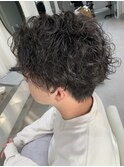 メンズスパイラルパーマ