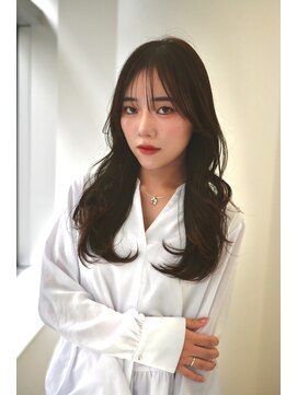 エアー 銀座(air) セミロングレイヤー/韓国/ヨシンモリ/髪質改善/モテ髪