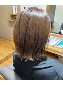 【艶髪秋色マロンカラー】　30代、40代、50代