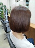 うる艶カラーボブ