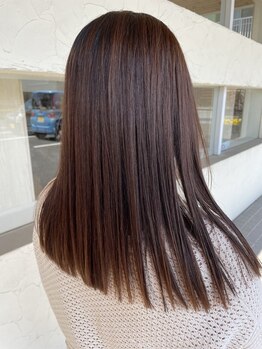 ルアナ(LUANA)の写真/毛髪診断士在籍◎髪質改善と頭皮環境を考えた施術で美髪続く♪広がり、パサつき、うねりも解決＊
