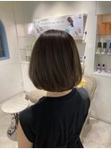 大人可愛いふわっと動きのあるボブスタイル赤羽