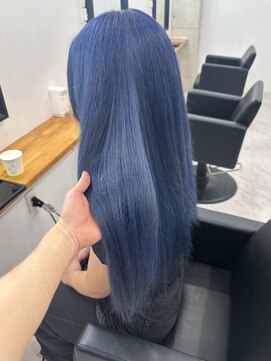 ジゼル 宗像(GiseL) ブリーチカラー / ブルー / HiROE