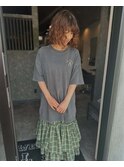 ミディアムパーマ