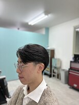 サムズヘア(Sam's hair)&nbsp;メンズカット毛流れ部分パーマ