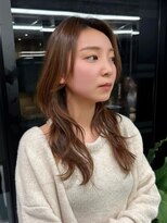 アビー(ABBEY3)&nbsp;レイヤーカットミディアムレイヤー顔周りレイヤーロングレイヤー