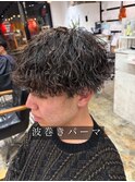長谷川　波巻きパーマ