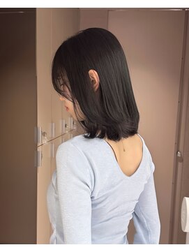 ハイライトカラー/ココアブラウン/白髪ぼかし/恵比寿サロン