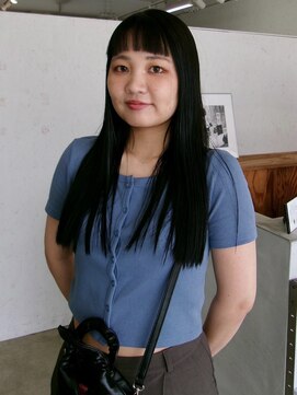 スワッグ(swag) 小顔丸み黒髪(暗髪)フレンチガーリー