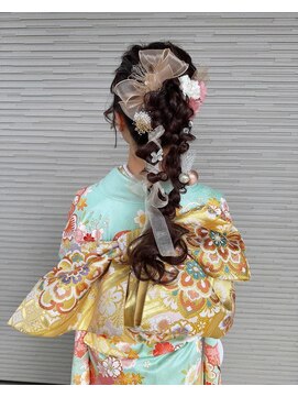 ロンドブルーム 天神大名店(Lond Bloom) 暗めカラー/ブリーチなしカラー/ヘアアレンジ/福岡/天神/20代