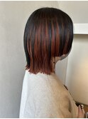ダブルレングスのデザインカラー