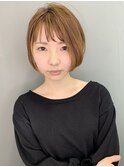 【morio】大人女性長めのショートヘア♪