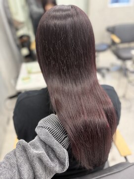 ジーナ 新宿(Zina) 透明感カラー/ラベンダー/グレージュ