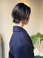 ヒントステーション(HINTSTATION)&nbsp;〈浅草 半個室〉立体シャギーレイヤーボブ