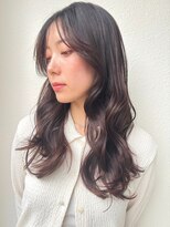 カバーヘア ブリス 志木南口駅前店(COVER HAIR bliss)&nbsp;くびれレイヤー/コテ巻きパーマ/春カラーブリーチなし小顔p志木