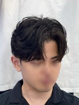 メンズヘアセンス 渋谷(MEN'S HAIR SENSE)&nbsp;ニュアンスパーマ/センターパート/メンズ/眉毛/フェザーパーマ