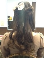 エアリー ヘアーデザイン(airly hair design) 編み込みハーフアップ