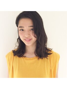 コクーン(Cocoon) マーメイドアッシュのハニーヘアロブ☆表参道Cocoon ACO☆