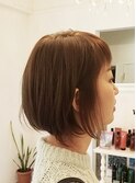 柔らかショートボブ