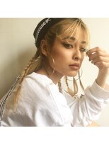 トロニー(TLONY)&nbsp;TLONY  hori  渋谷  ブランド編み込みアレンジ