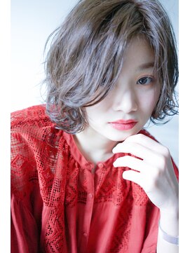 ヴィークス ヘア(vicus hair) ショートボブ×グレージュ by 井上瑛絵