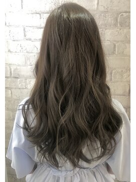 オルト(Ort) (お客様スナップ）ハイライト×グレージュ☆ゆるふわロング