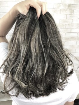 ラクシス 新都心店(Luxis) ☆グレージュメッシュ☆