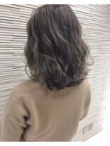 レウーナ(Reuna) ウェーブ×#毛先パーマ#ことりベージュ#黒髪ウォーターフォール