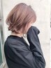 【アイロンなしで決まる♪】カット＋質感パーマ¥7500