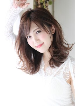 ボーズ(boozu) ゆるふわミディアムロング