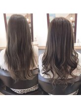 ブギー バイ シェイク(Boogie by shake)&nbsp;【髪質改善！】ツヤツヤ！サラサラ！ゆるふわシナモンベージュ