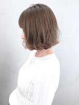 アイティー バイ アルバム 中野店(IT by ALBUM)&nbsp;ベージュボブ_外ハネボブアッシュブラウンネオウルフ_ba273182