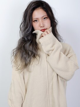 アビーヘア 市川店(abie hair) 外国人風アッシュグレー