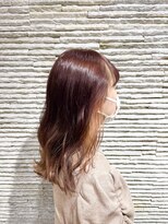 ビス リアン 川口店(Vis lien)&nbsp;インナーカラー/イヤリングカラー/イルミナカラー/シアーピンク