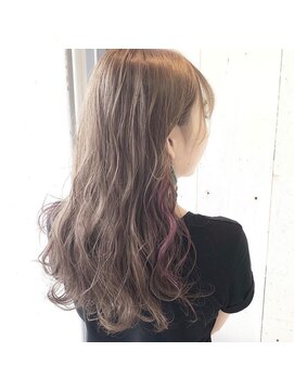 アニータバイガネイシャ(Aujua anita by ganesha) ショコラベージュ#髪質改善#長浜#ブリーチ#ダブルカラー