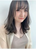 《LYNDA》大人っぽセミディ×オリーブベージュ