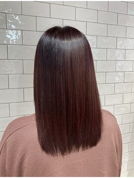 ループウエスト(LOOP WEST) チェリーピンク×水素トリートメント