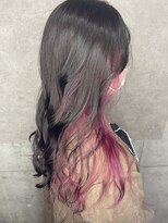 ヘアサロンエム 川越(HAIR SALON M)&nbsp;【今村てるみ】インナーピンク【ヘアサロンM川越店】