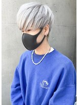 エミス バイ メルト 吉祥寺(emis by melt)&nbsp;【堀惠洋平】メンズ　ハイトーン　ホワイトカラー　ブリーチ