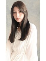 ルレ 本山(Relais)&nbsp;ナチュラルな質感の内巻きワンカールストレート