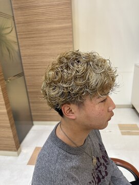 アンフィニー ポールスター店(ANFiNY) マッシュパーマミルクティー