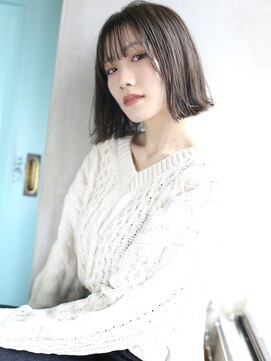 バース(BIRTH) 天神【BIRTH】ショコラアッシュ×外ハネボブ12